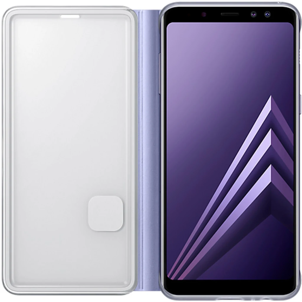 Чехол Samsung Neon Flip Cover Orchid Gray для Samsung A530 Galaxy A8 2018 (EF-FA530PVEGRU)