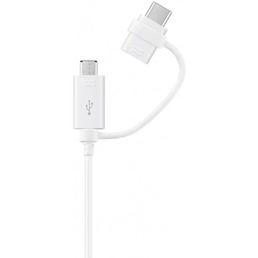 Кабель Samsung Combo Type-C and MicroUSB White EP-DG930DWEGRU