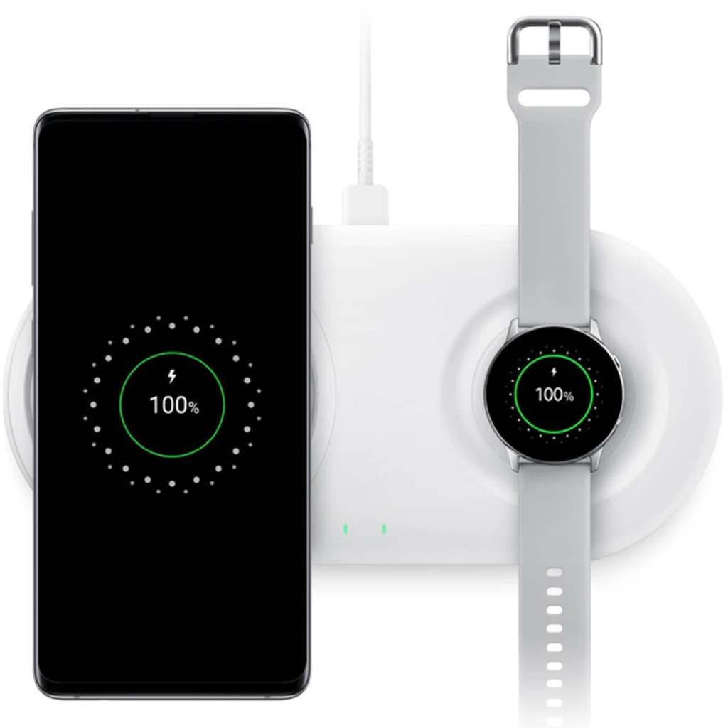 Бездротове зарядний пристрій Samsung Wireless Charger Duo Black (EP-P5200TBRGRU) UA
