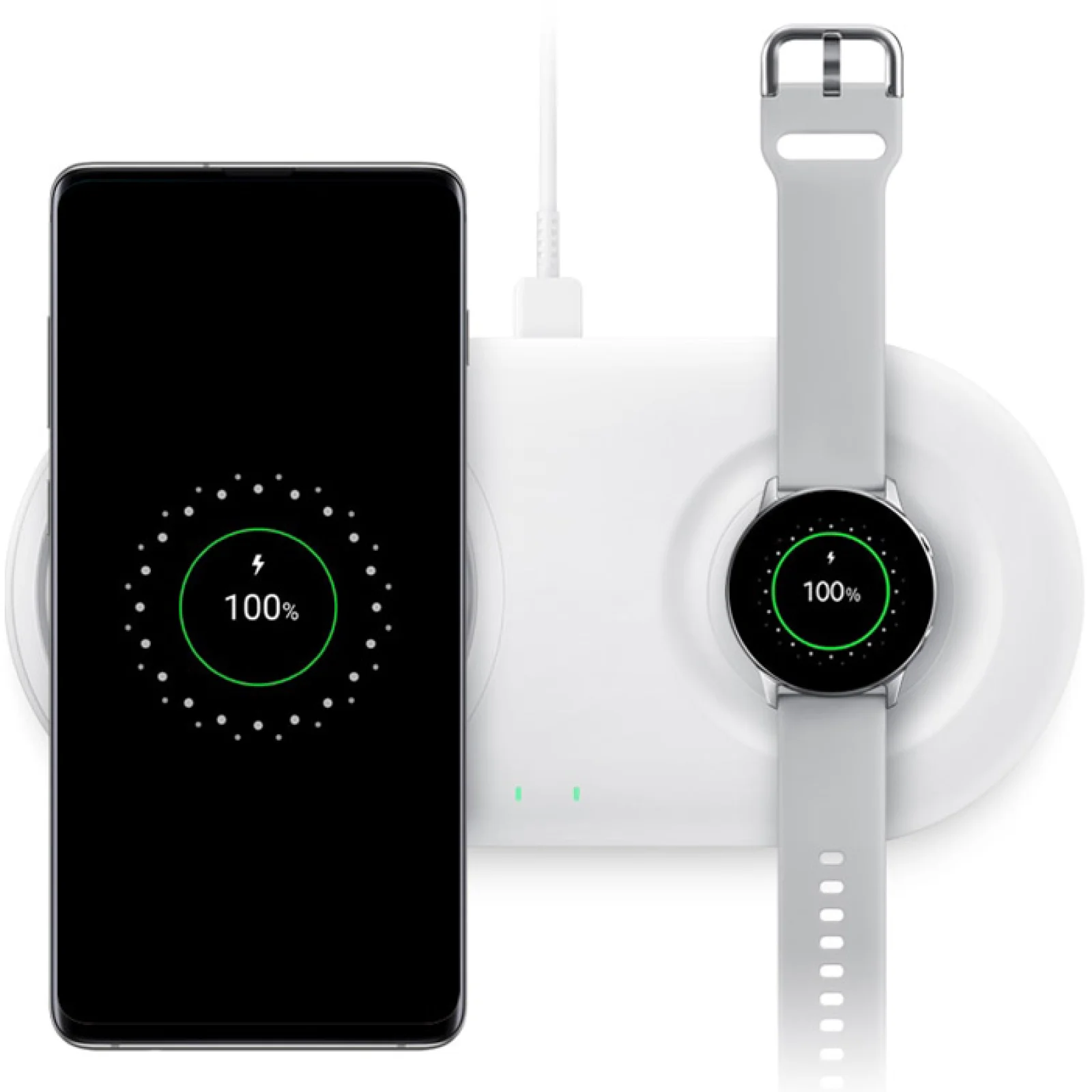Беспроводное зарядное устройство Samsung Wireless Charger Duo Black (EP-P5200TBRGRU) UA