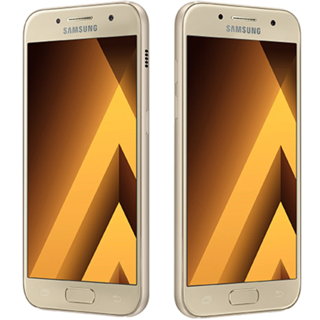 Смартфон Samsung A520 Galaxy A5 (2017) Duos Gold (SM-A520)