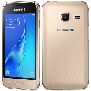 Цвет: Золотой - Смартфон Samsung Galaxy J1 Mini Duos Gold (SM-J105HZDD) UA