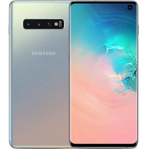 Колір: Сріблястий - Смартфон Samsung Galaxy S10 SM-G973 Dual 8/128GB Silver (SM-G973FZSD)