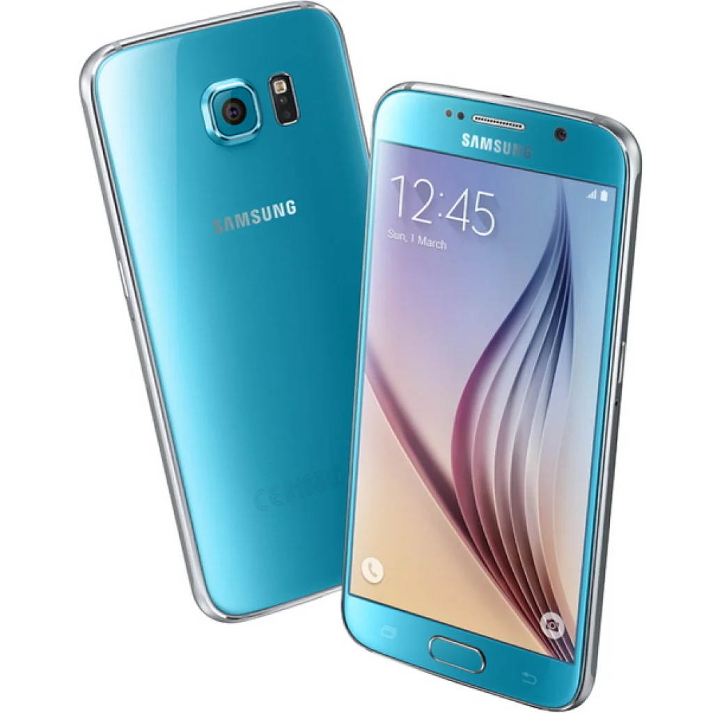 Смартфон Samsung Galaxy S6 SM-G920 Duos 32GB Blue Topaz