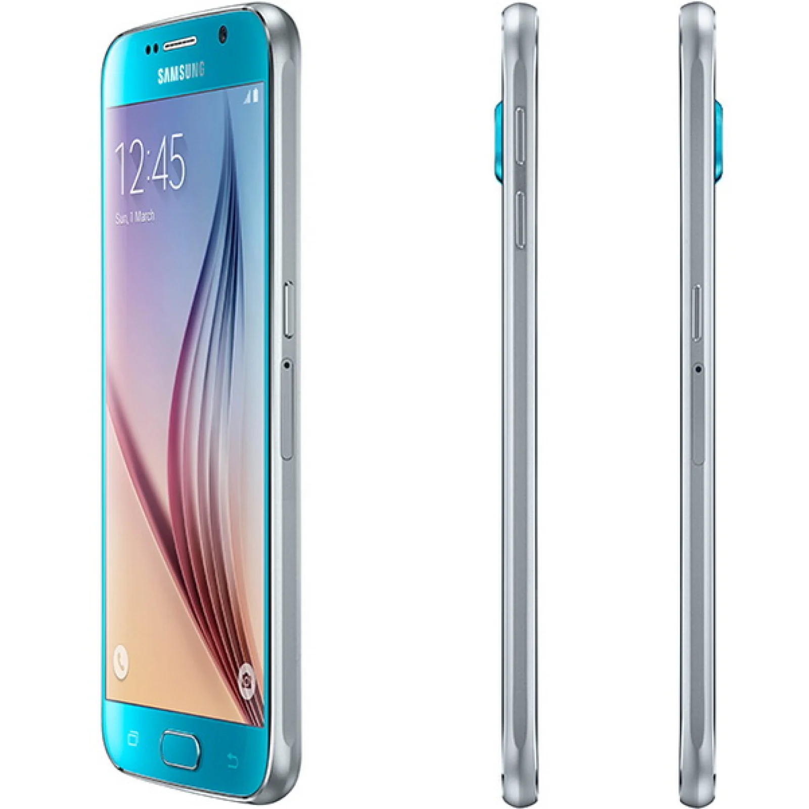 Смартфон Samsung Galaxy S6 SM-G920 Duos 32GB Blue Topaz