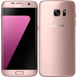 Цвет: Розовый - Смартфон Samsung G935F Galaxy S7 Edge 32GB Pink Gold