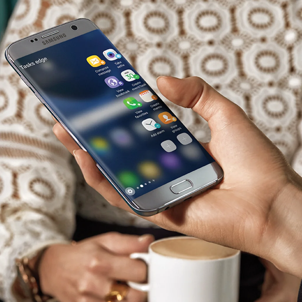 Смартфон Samsung G935FD Galaxy S7 Edge 64GB Blue Coral