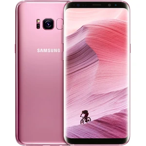 Колір: Рожевий - Смартфон Samsung G955F Galaxy S8+ 64GB Rose Pink (SM-G955)