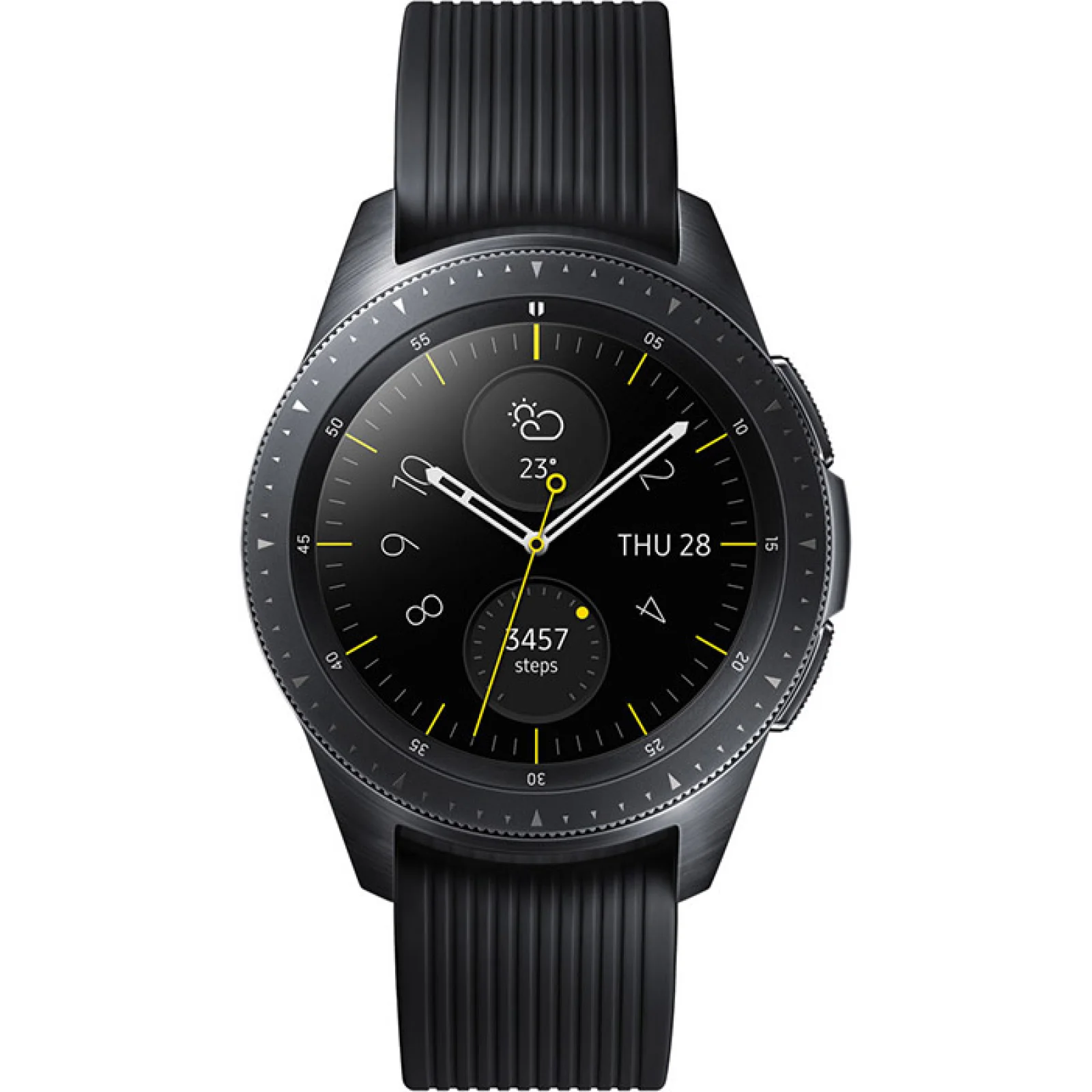 Смарт-годинник Samsung Galaxy Watch 42mm Midnight Black (SM-R810NZKA) UA