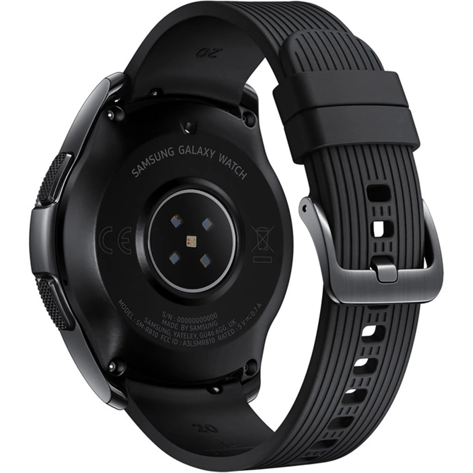 Смарт-годинник Samsung Galaxy Watch 42mm Midnight Black (SM-R810NZKA) UA