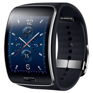 Цвет: Черный - Смарт-часы Samsung Gear S SM-R7500 Black UA