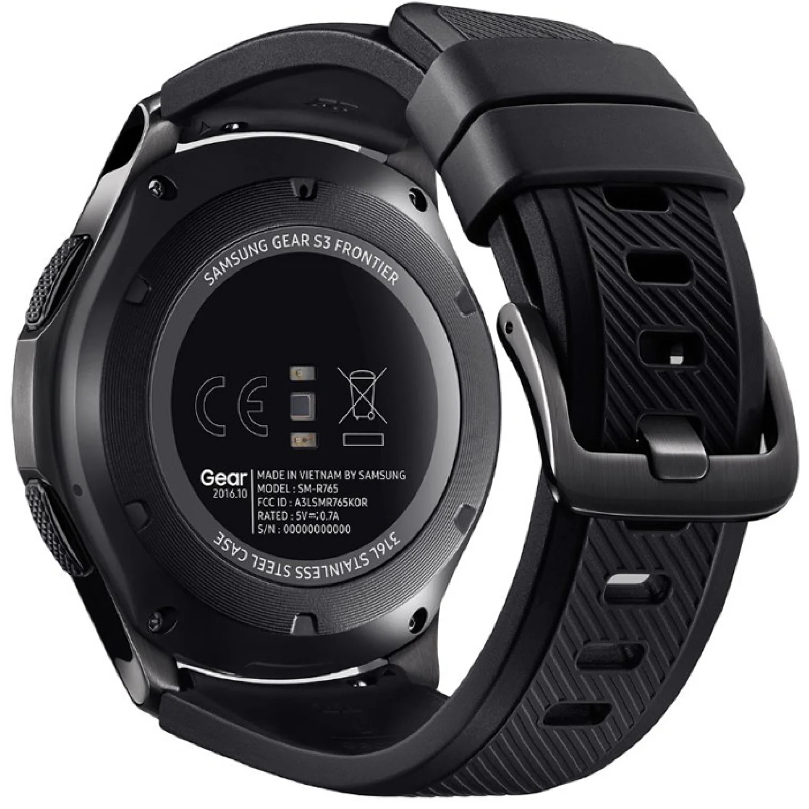 Смарт-часы Samsung Gear S3 Frontier (SM-R760NDAASEK) Dark Grey UA