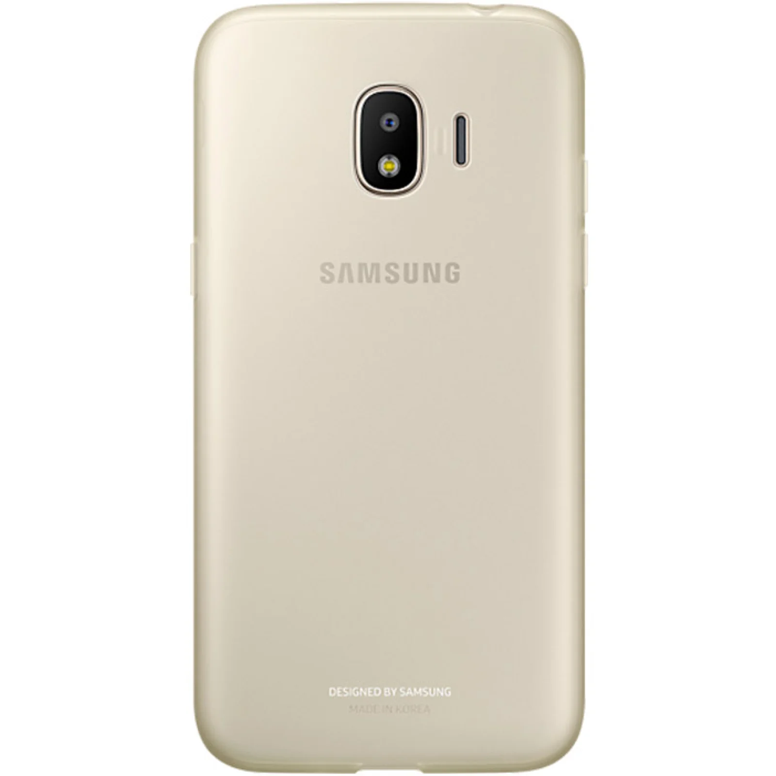 Чохол Samsung Jelly Cover Gold для Samsung J250 Galaxy J2 2018 (EF-AJ250TFEGRU)