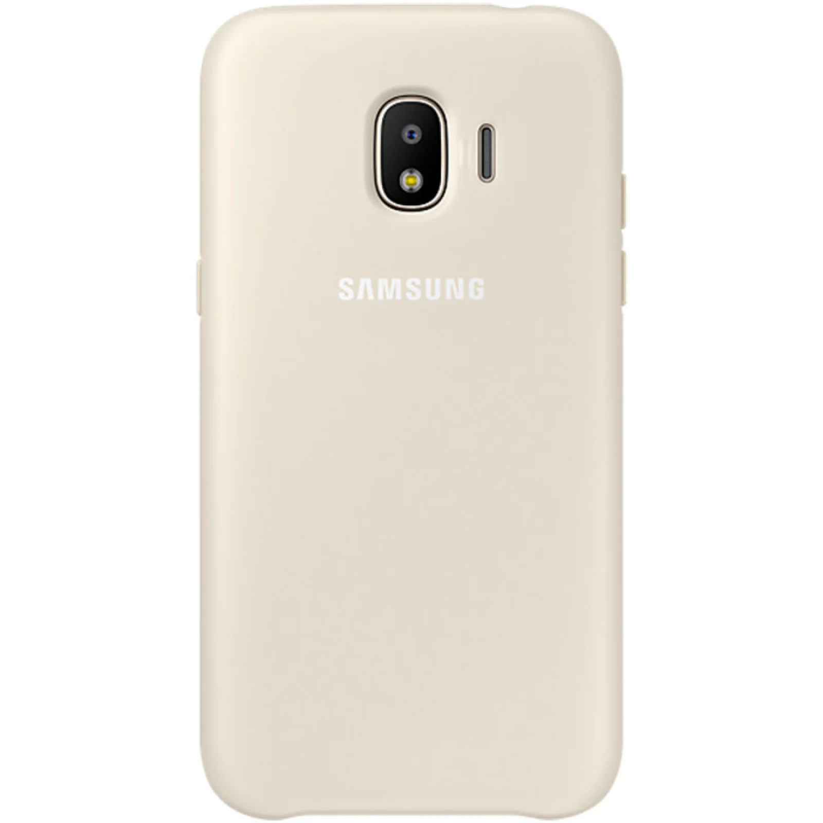Чехол Samsung Dual Layer Cover Gold для Samsung J250 Galaxy J2 2018 (EF-PJ250CFEGRU)
