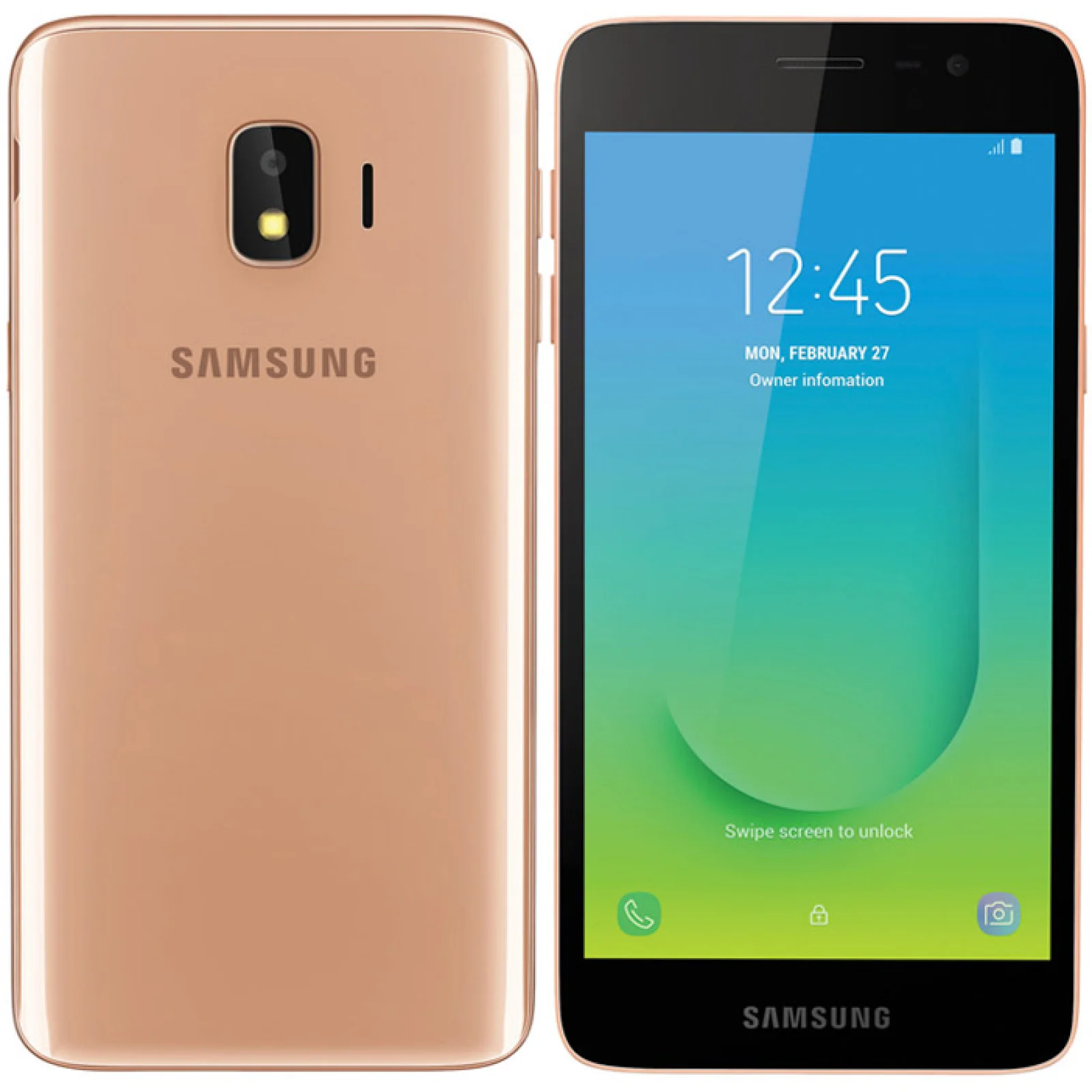 Смартфон Samsung Galaxy J2 Core 2018 8GB Gold (SM-J260FZDD) UA