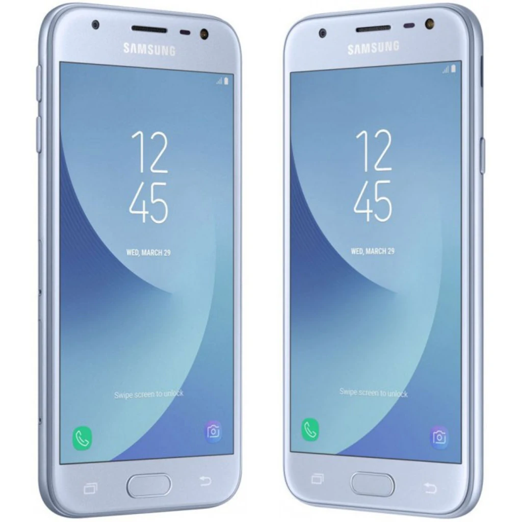 Смартфон Samsung Galaxy J3 2017 Duos Silver (SM-J330FZSD) UA