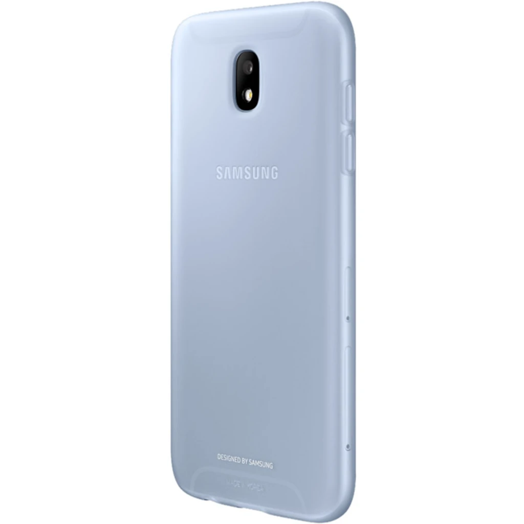 Чохол Samsung Jelly Cover Blue для Samsung J730 Galaxy J7 2017 (EF-AJ730TLEGRU)