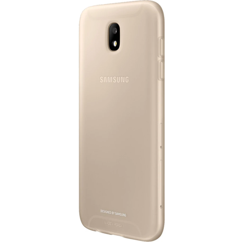 Чохол Samsung Jelly Cover Gold для Samsung J730 Galaxy J7 2017 (EF-AJ730TFEGRU)