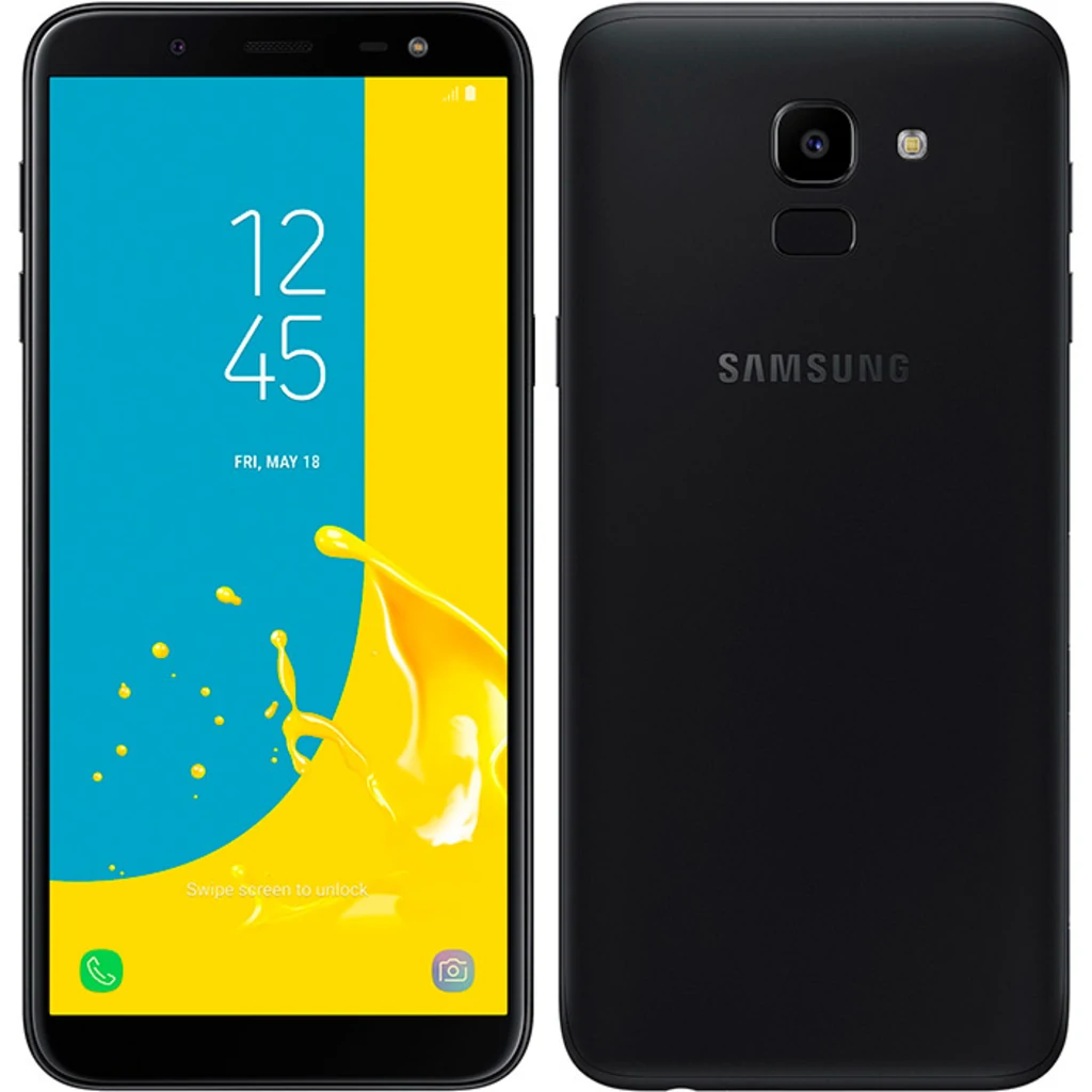 Смартфон Samsung Galaxy J6 2018 3/32GB Black (SM-J600F)