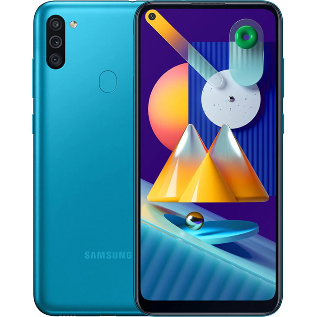 Смартфон Samsung Galaxy M11 SM-M115F 3/32GB Blue (SM-M115FMBNSEK)