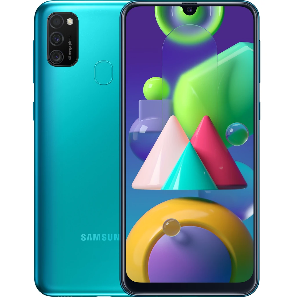 Смартфон Samsung Galaxy M21 SM-M215F 4/64GB Green (SM-M215FZGUSEK) UA