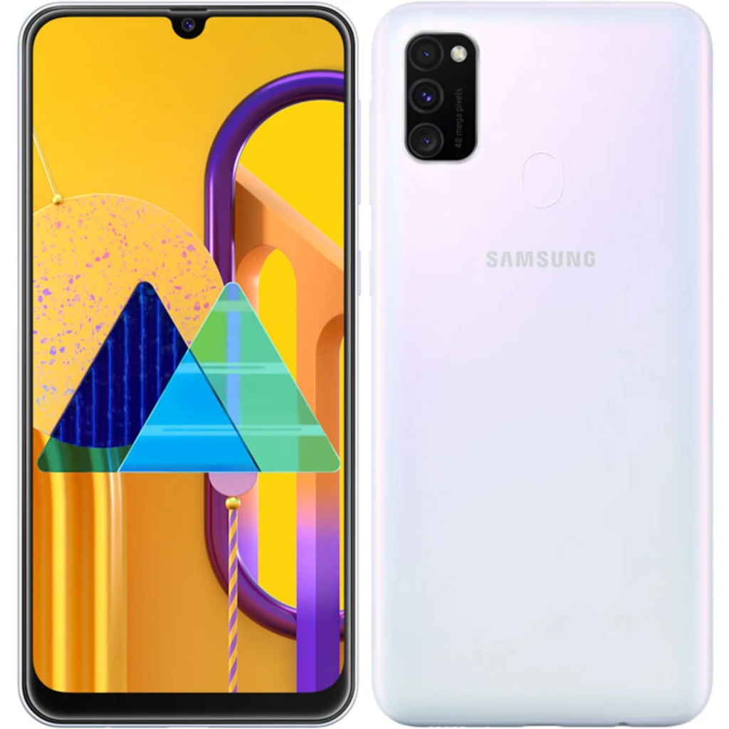 Смартфон Samsung Galaxy M30s 2019 SM-M307F 4/64GB White (SM-M307FZWU) UA