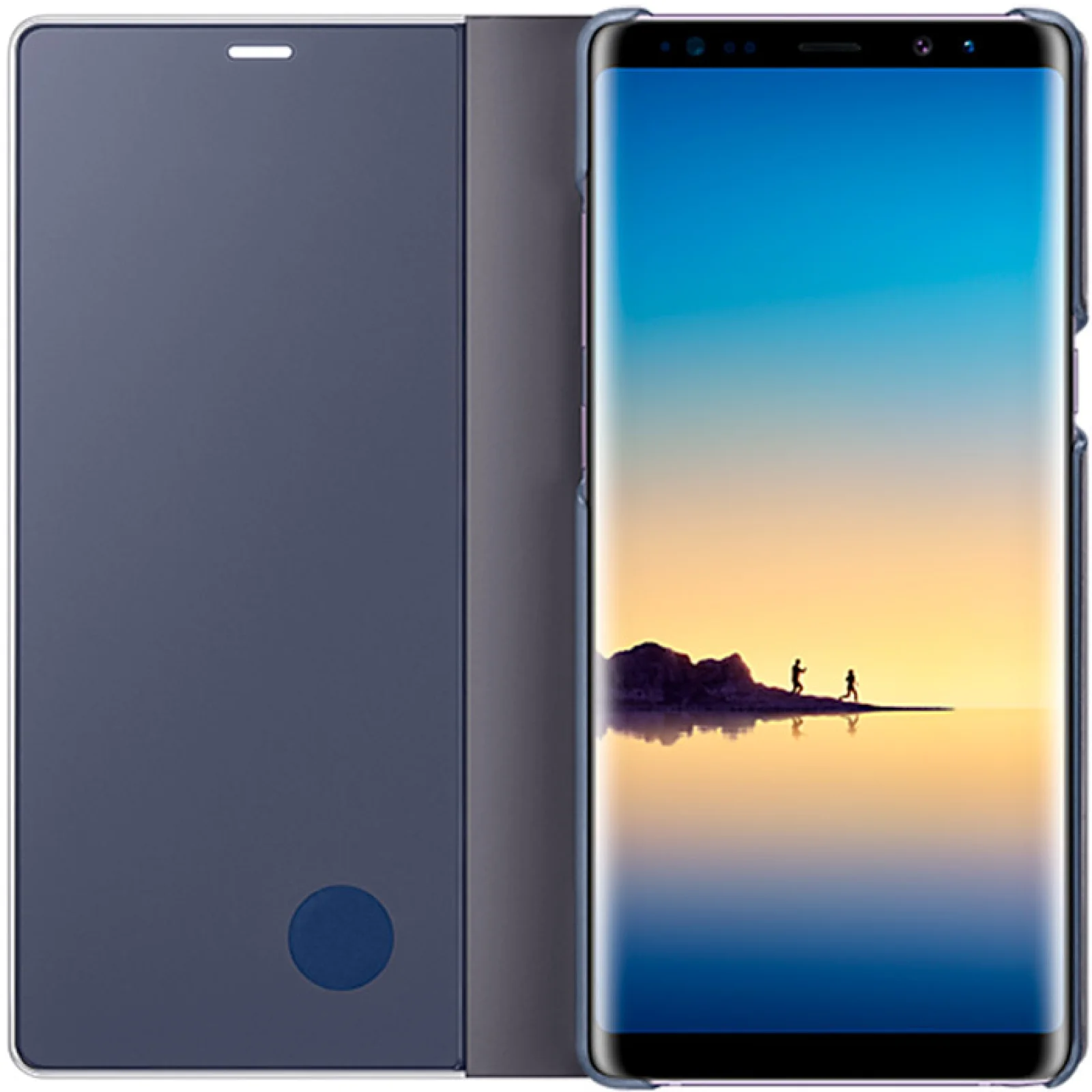 Чехол Samsung Clear View Standing Cover Orchid Gray для Samsung Galaxy Note 8 (EF-ZN950CVEGRU)