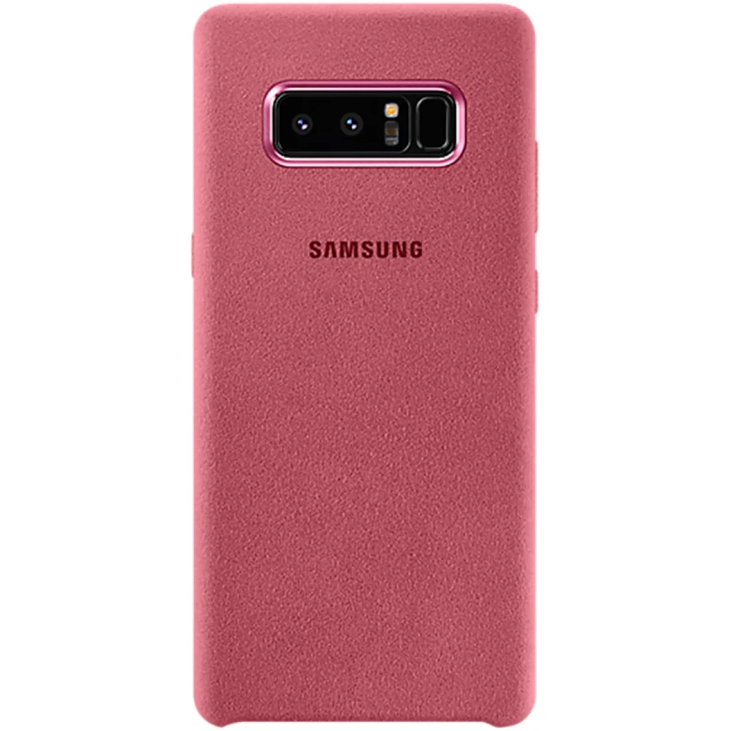 Чехол Alcantara Cover Pink для Samsung N950 Galaxy Note 8 (EF-XN950APEGRU)