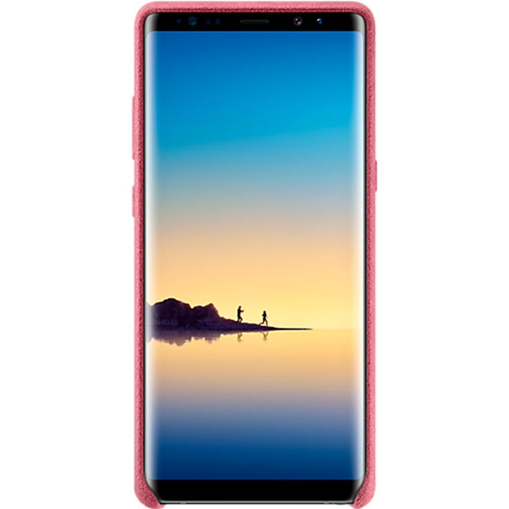 Чехол Alcantara Cover Pink для Samsung N950 Galaxy Note 8 (EF-XN950APEGRU)