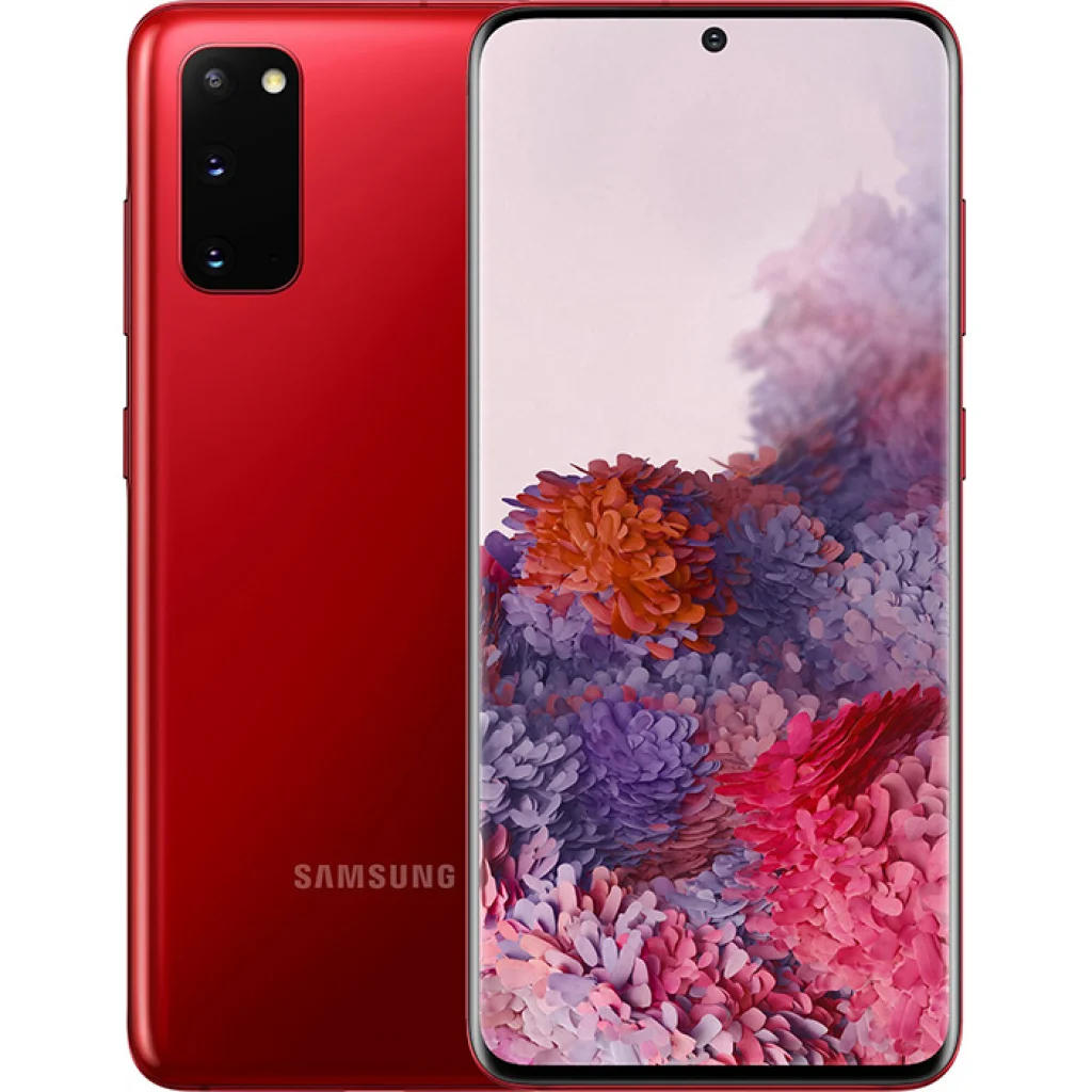 Смартфон Samsung Galaxy S20 SM-G980 Dual 8/128GB Red (SM-G980FZRDSEK)