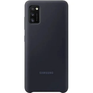 Цвет: Черный - Чехол Samsung Silicone Cover Black для Samsung Galaxy A41 SM-A415 (EF-PA415TBEGRU)