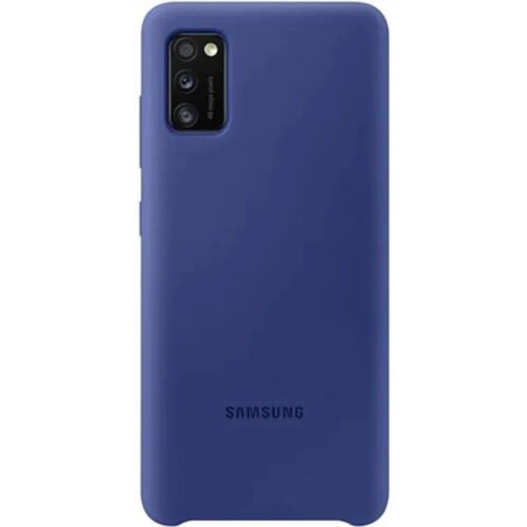 Чехол Samsung Silicone Cover Blue для Samsung Galaxy A41 SM-A415