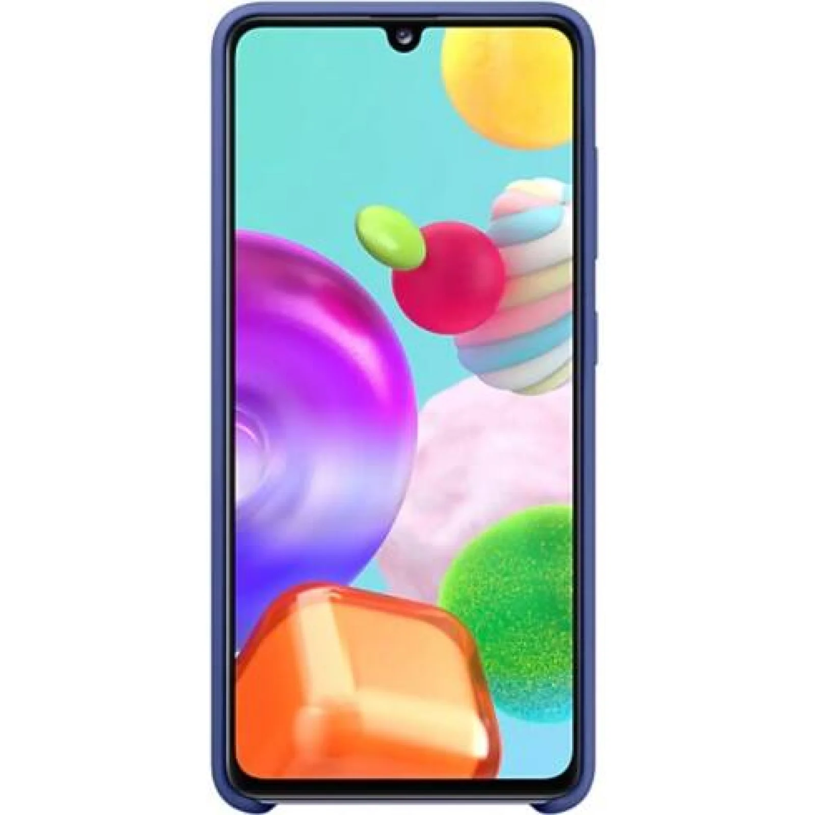 Чохол Samsung Silicone Cover Blue для Samsung Galaxy A41 SM-A415
