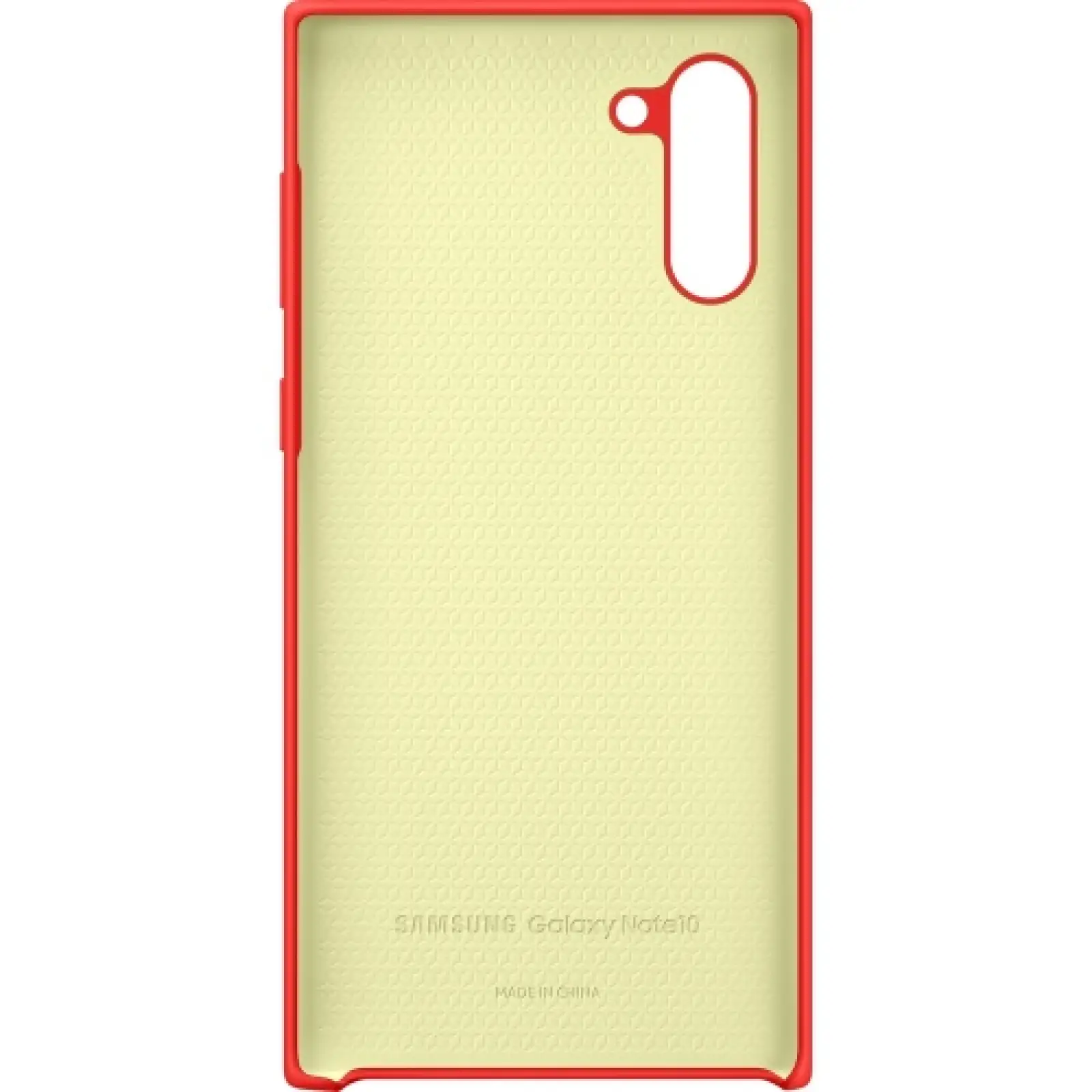 Чохол Samsung Silicone Cover Red для Samsung Galaxy Note 10 SM-N970