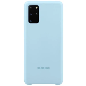 Колір: Блакитний - Чохол Samsung Silicone Cover Blue для Samsung Galaxy S20 Plus SM-G985 (EF-PG985TLEGRU)