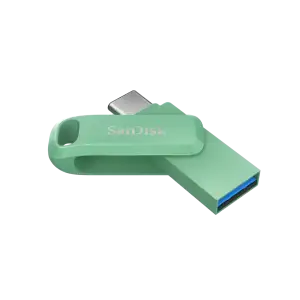 USB накопичувач SanDisk Ultra Dual Drive GO 256 GB USB Type-C Absinthe Green (SDDDC3-256G-G46AG)