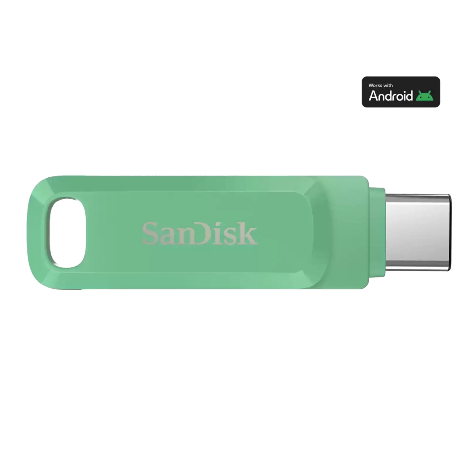 USB накопичувач SanDisk Ultra Dual Drive GO 256 GB USB Type-C Absinthe Green (SDDDC3-256G-G46AG)