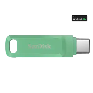USB накопичувач SanDisk Ultra Dual Drive GO 256 GB USB Type-C Absinthe Green (SDDDC3-256G-G46AG)