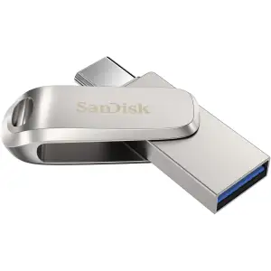 USB накопичувач SanDisk 256 GB Ultra Dual Luxe (SDDDC4-256G-GAM46)
