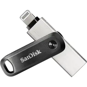 USB накопичувач SanDisk 128 GB iXpand Go USB 3.0/Lightning (SDIX60N-128G-GN6NE)