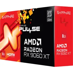 Видеокарта Sapphire Radeon RX 9060 XT Pulse 8GB (11350-05-20G) UA