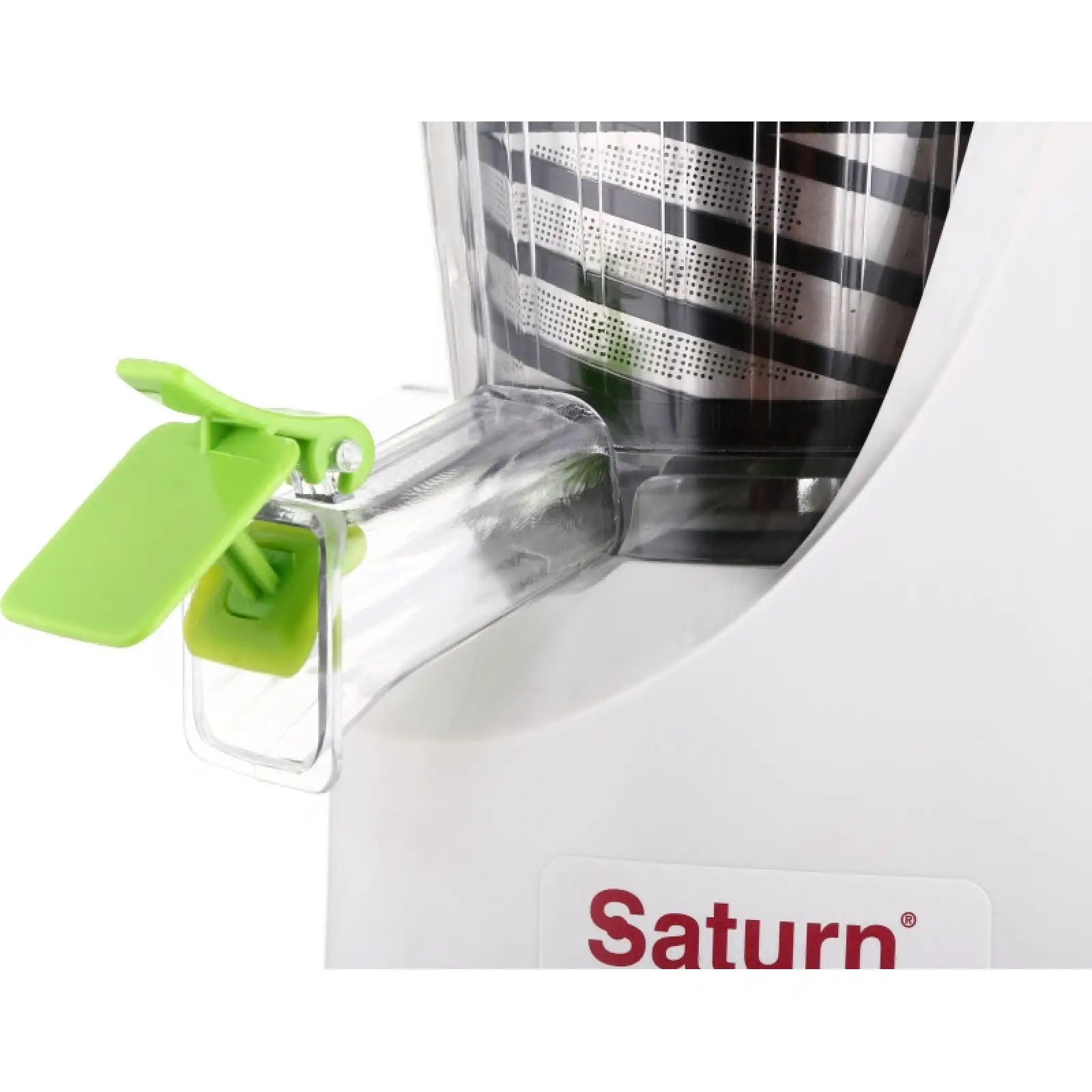 Соковитискач шнековий Saturn ST-FP7046 Білий/чорний UA