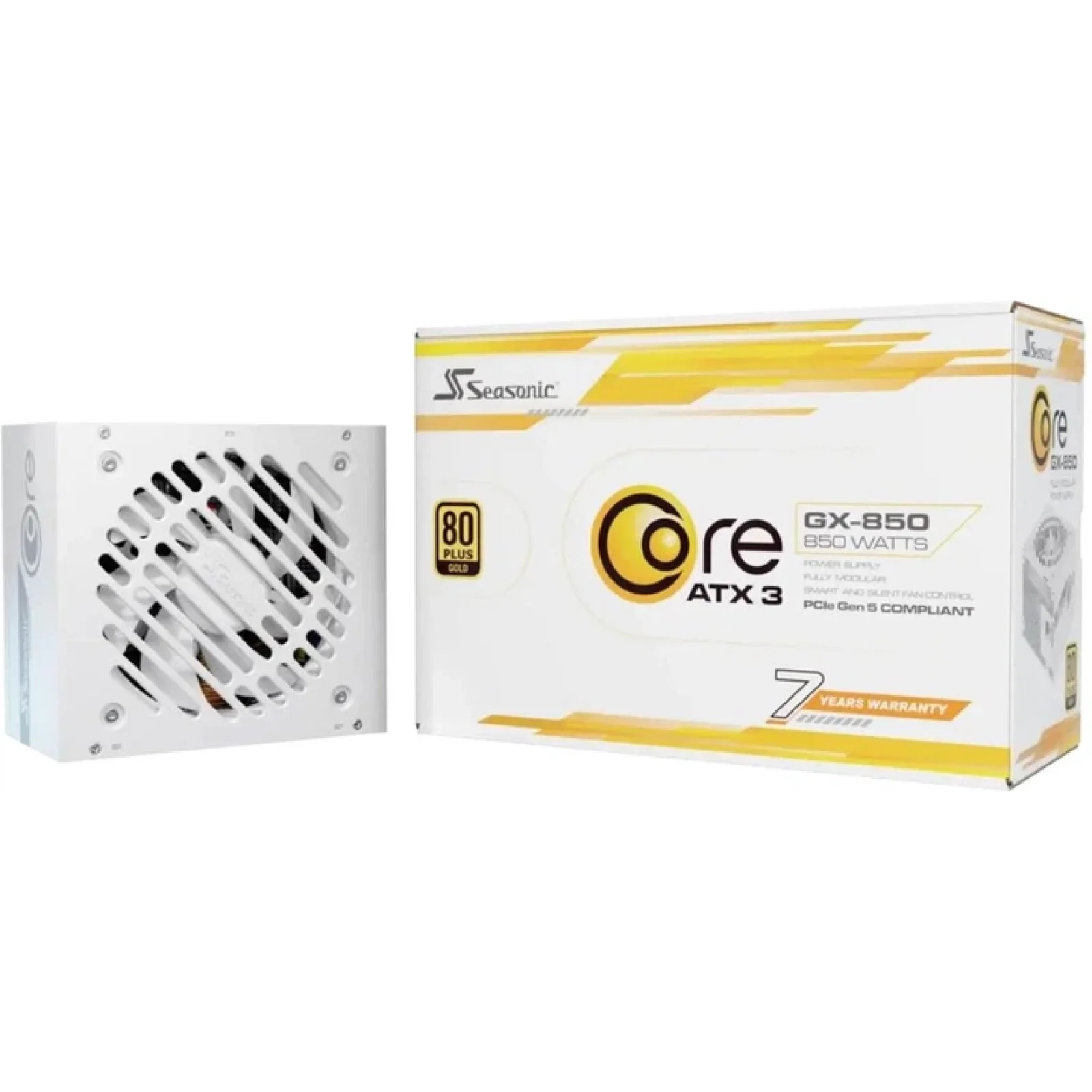 Блок питания SeaSonic Core GX-850 White (CORE GX-850-ATX31 WHITE) UA