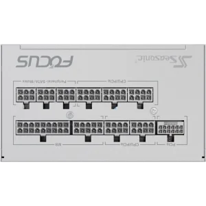 Блок живлення SeaSonic Focus GX-1000 ATX 3.1 White (FOCUS-GX-1000-ATX31-WHITE) UA