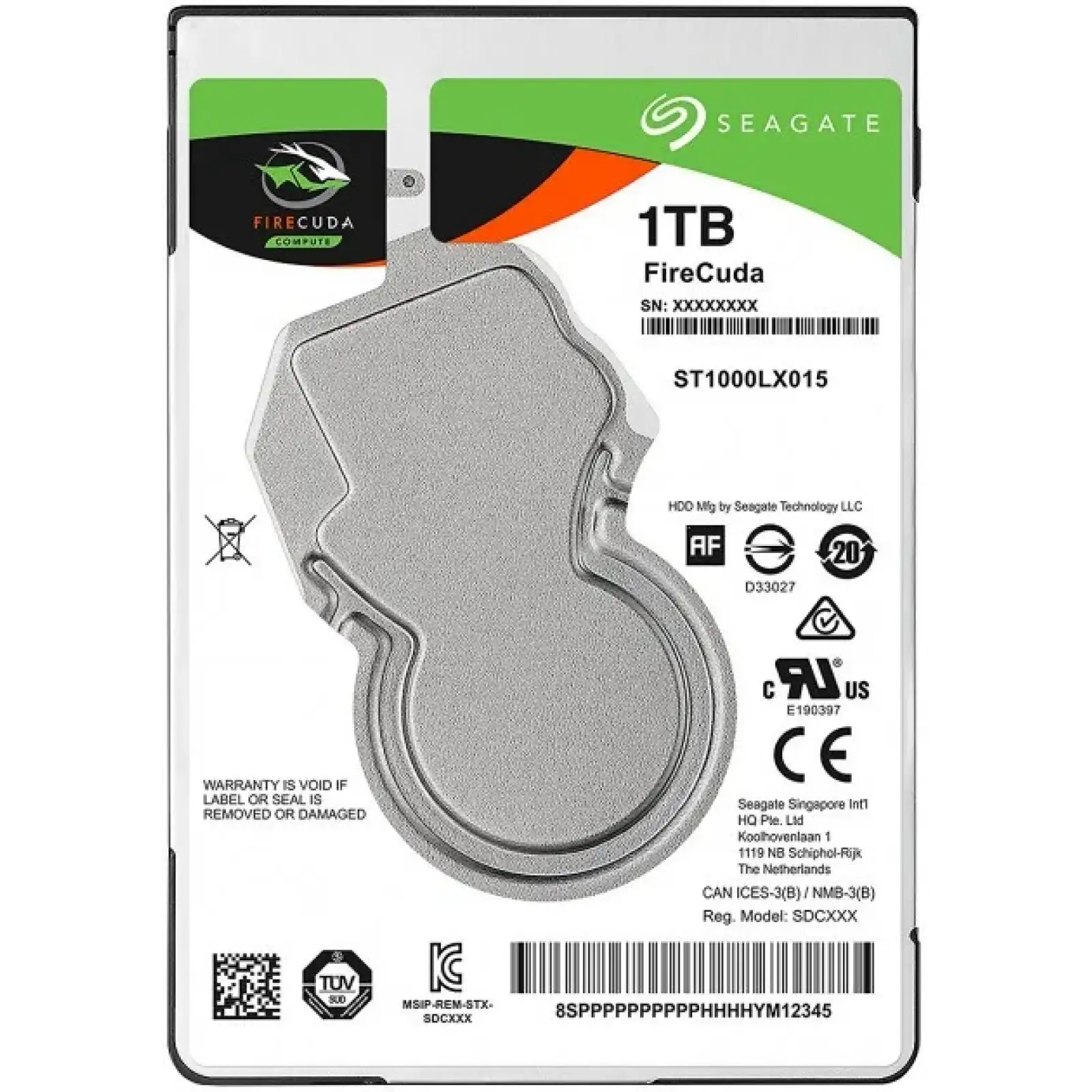 Жорсткий диск HDD Seagate FireCuda 2,5
