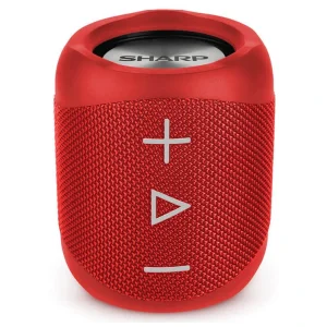 Цвет: Красный - Портативная колонка SHARP Compact Wireless Speaker Red (GX-BT180(RD) UA