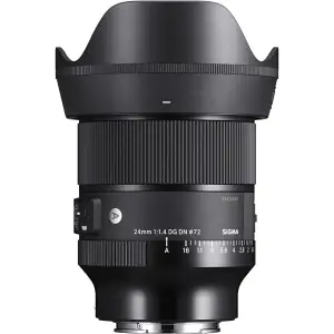 Широкоугольный объектив Sigma 24mm f/1.4 DG DN Art Sony E