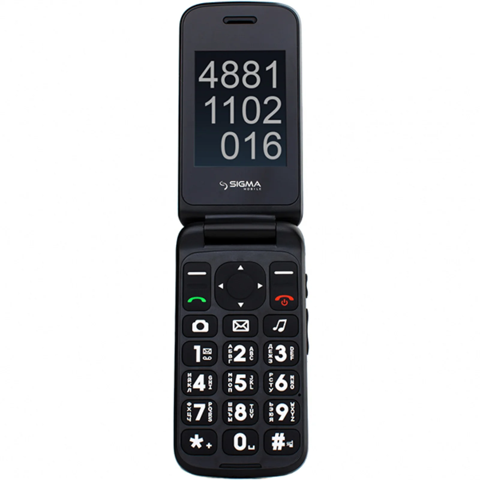 Мобільний телефон Sigma Mobile Comfort 50 Shell Duo Black UA