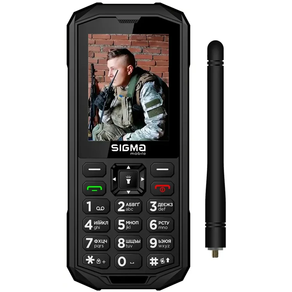 Телефон Sigma Mobile X-treme PA68 Wave Black UA