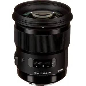 Объектив Sigma AF 50mm f/1.4 DG HSM Art (Canon) Black